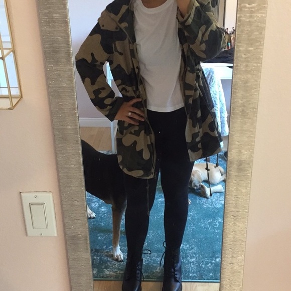 naked wardrobe Jackets & Blazers - Naked wardrobe camo jacket